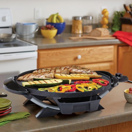 George Foreman Indoor Outdoor Electric Bbq Grill 240 Square Inch George Foreman Indoor Outdoor Electric Bbq Grill
