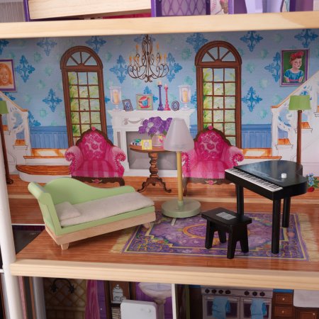 kidkraft my dreamy dollhouse with furniture
