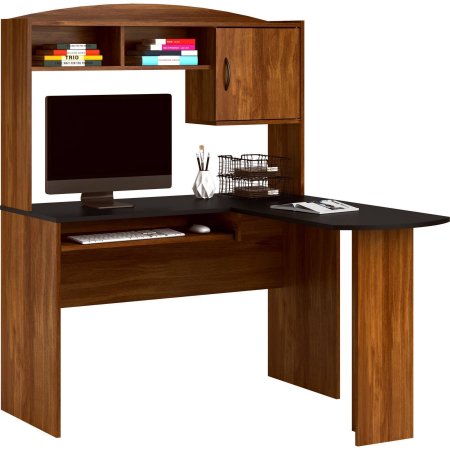 L Shape Desk Home Office Study Corner Computer Laptop Wood Table Computer Laptop Wood Table