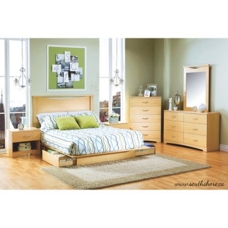 South Shore Soho 6 Drawer Double Dresser For Tighter Space Bedroom